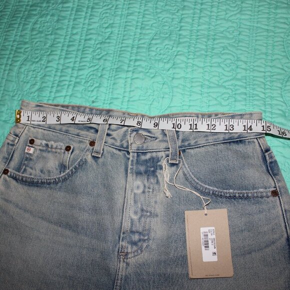 AG-ED Denim Womens Clove High Rise Shorts Baggy Vintage Inspired Size 26  NWT - Picture 8 of 10
